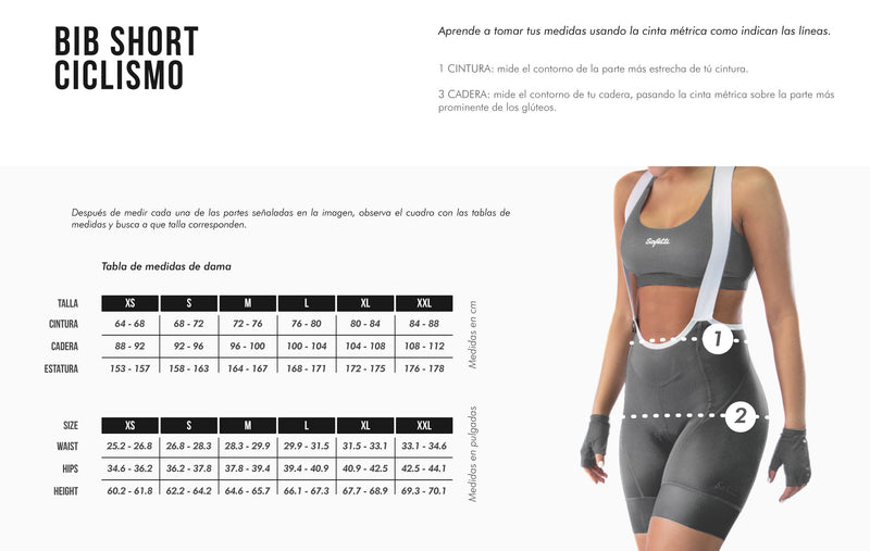 Bib Short Girona Azul Polvo