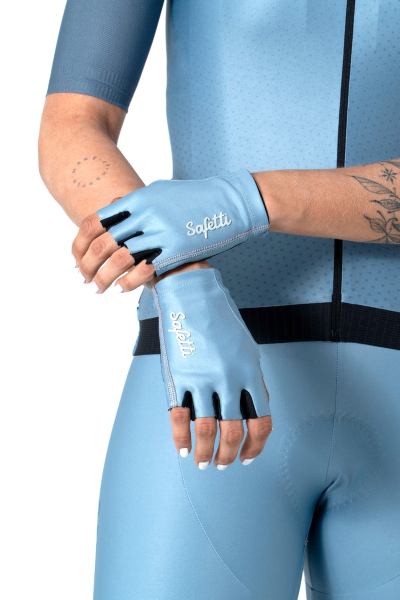 Guantes Azul Polvo