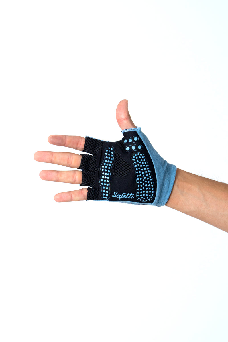 Guantes Azul Polvo