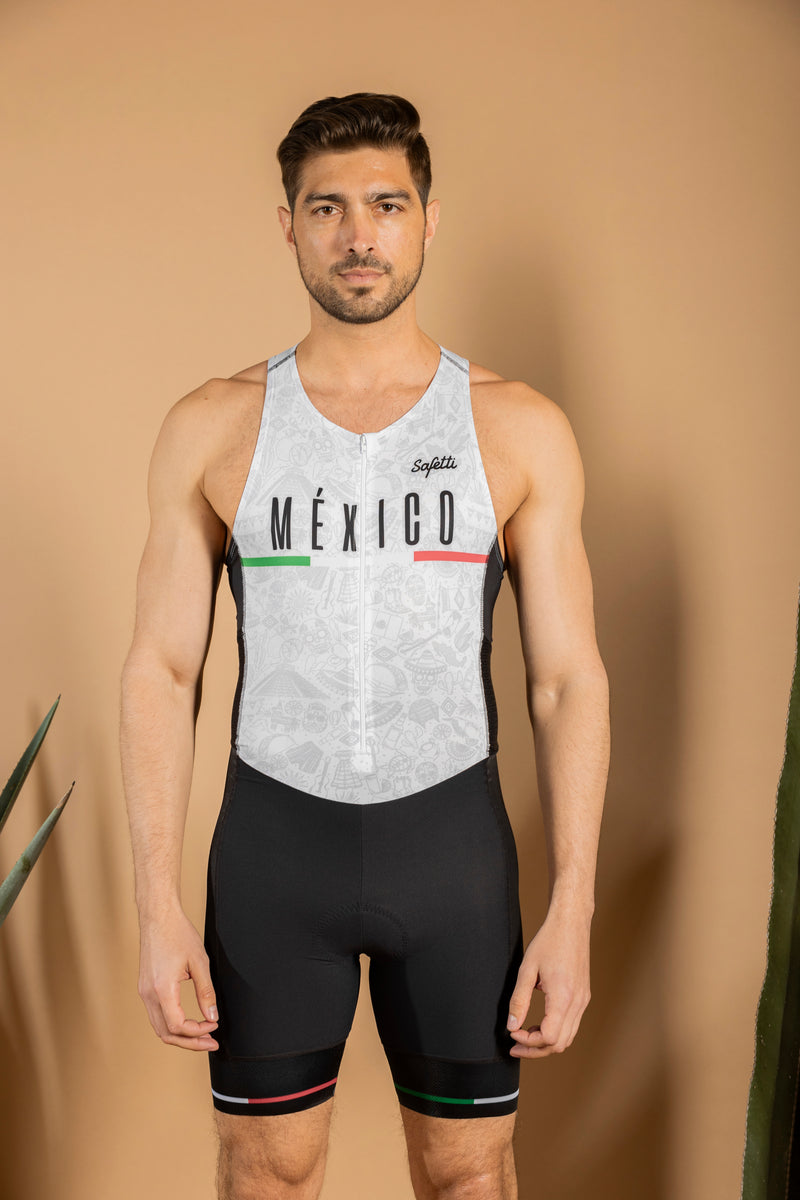 Trisuit Fiesta México sin manga para hombre