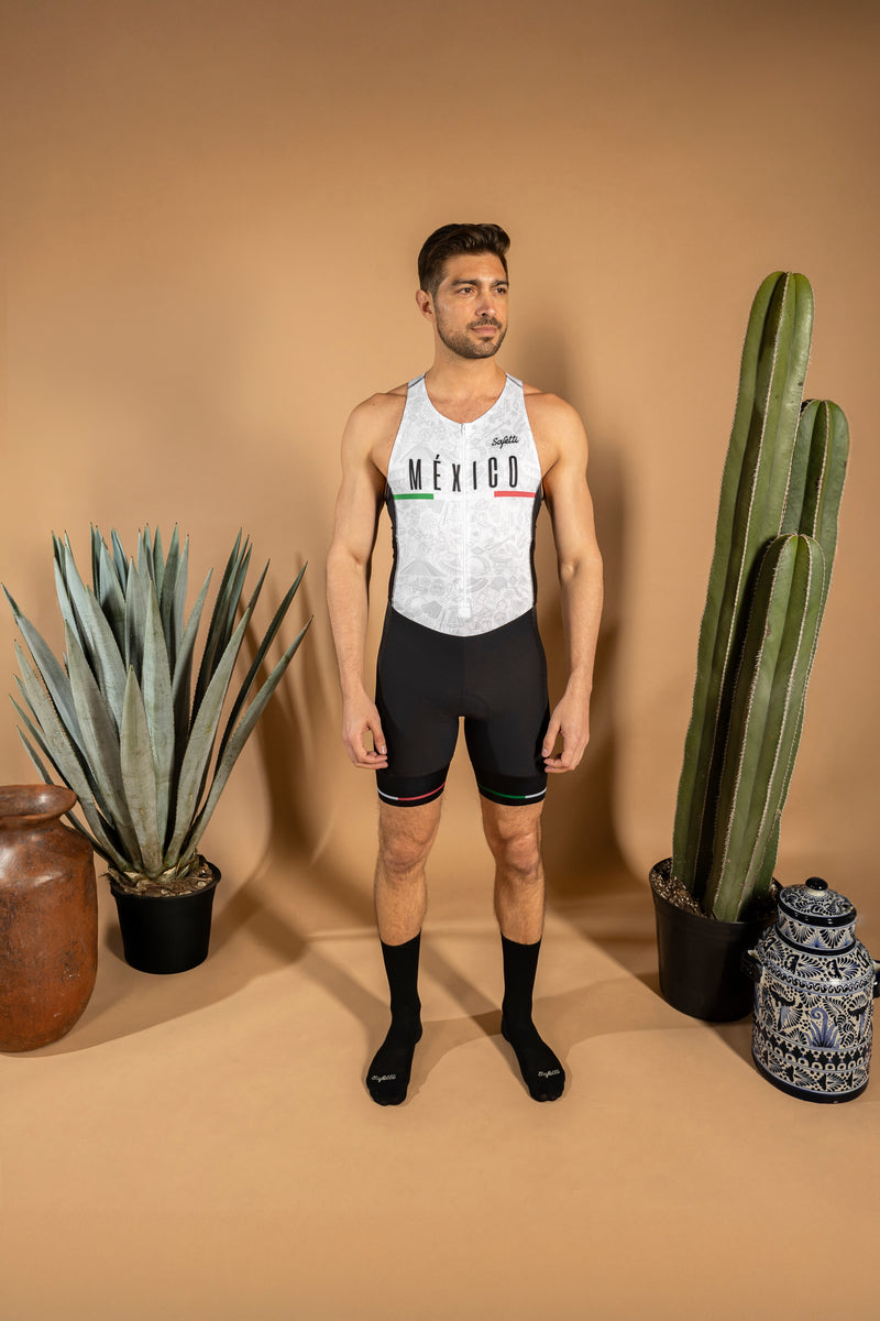 Trisuit Fiesta México sin manga para hombre