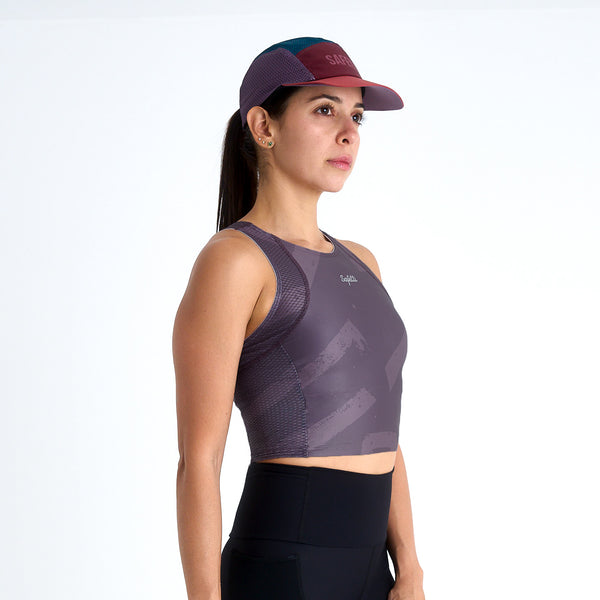 Croptop Pocket Engraved Berry