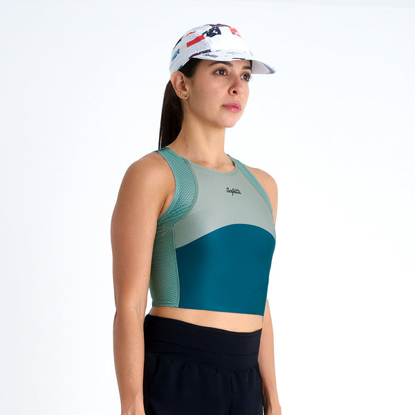 Croptop Pocket Green