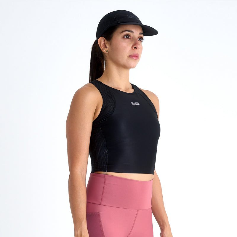 Croptop Pocket Black